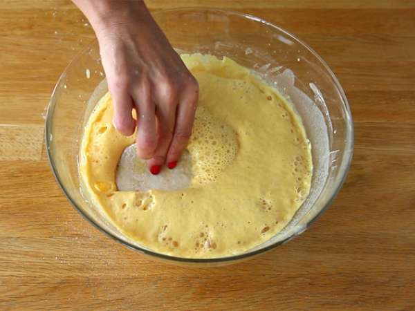 Goreng terong - Persiapan langkah 2