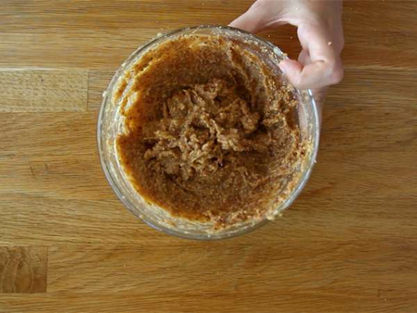 Setengah ara, setengah tart anggur - Persiapan langkah 1