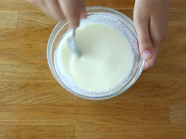 Kue beludru merah - Persiapan langkah 1