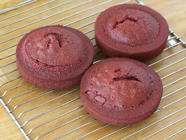 Kue beludru merah - Persiapan langkah 6