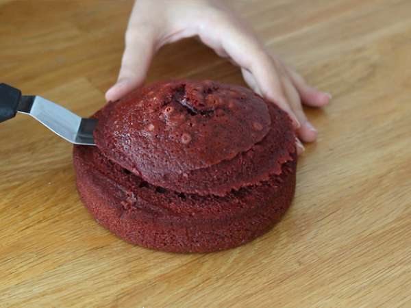 Kue beludru merah - Persiapan langkah 8