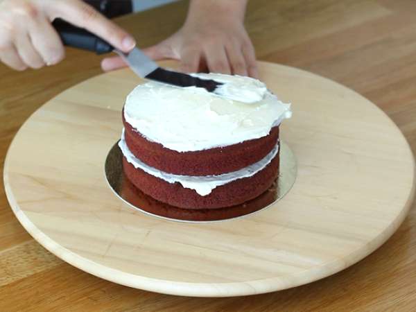 Kue beludru merah - Persiapan langkah 10