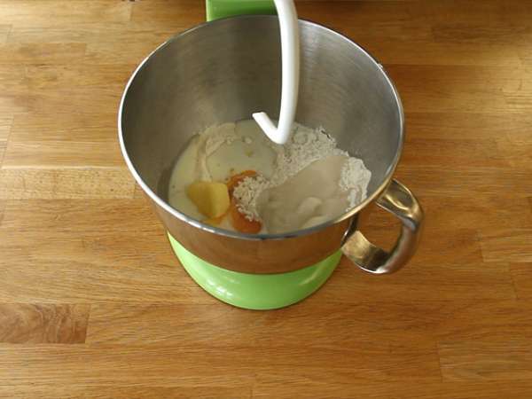 Roti Raclette - Persiapan langkah 2