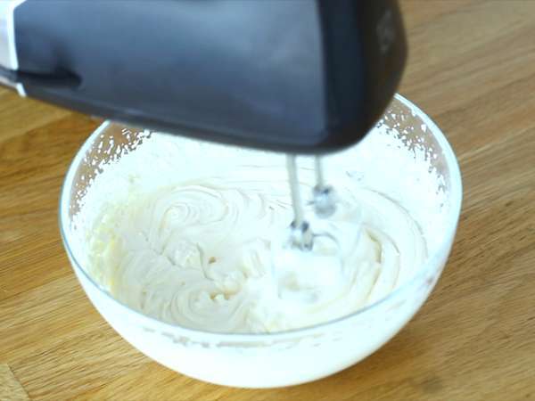 Log tiramisu raspberry - Persiapan langkah 2