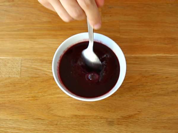 Log tiramisu raspberry - Persiapan langkah 8