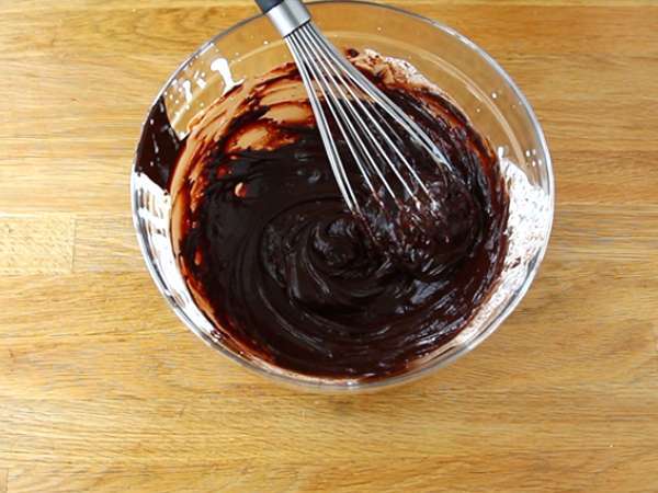 Truffle berlapis cokelat - Persiapan langkah 2