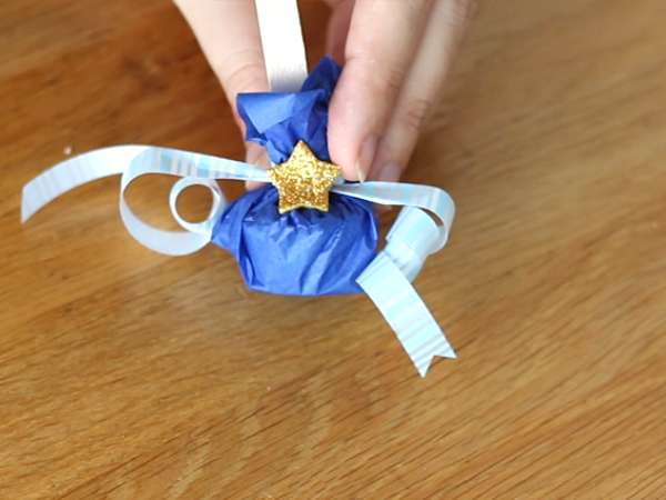 Lolipop cokelat panas: cokelat putih + spekulan - Persiapan langkah 4