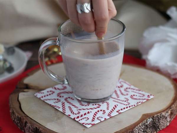 Lolipop cokelat panas: cokelat hitam + Carambar - Persiapan langkah 5