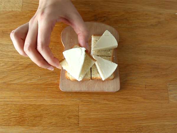 Roti panggang rusa kutub yang tertawa - Persiapan langkah 1