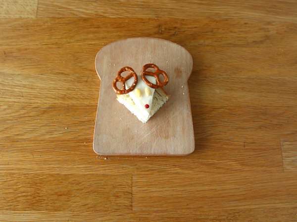 Roti panggang rusa kutub yang tertawa - Persiapan langkah 2