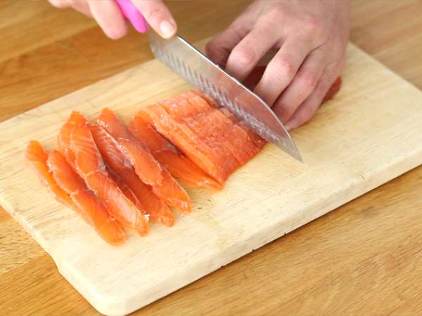 Gravlax, salmon yang diasinkan ala Swedia - Persiapan langkah 5