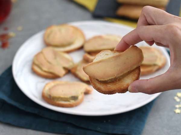Foie gras yang dimasak dengan garam - Persiapan langkah 5