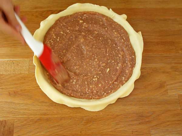 Galette pistachio raspberry pistachio kamboja des rois - Persiapan langkah 4