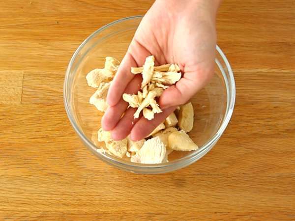 Lumpia - udang ayam - Persiapan langkah 2