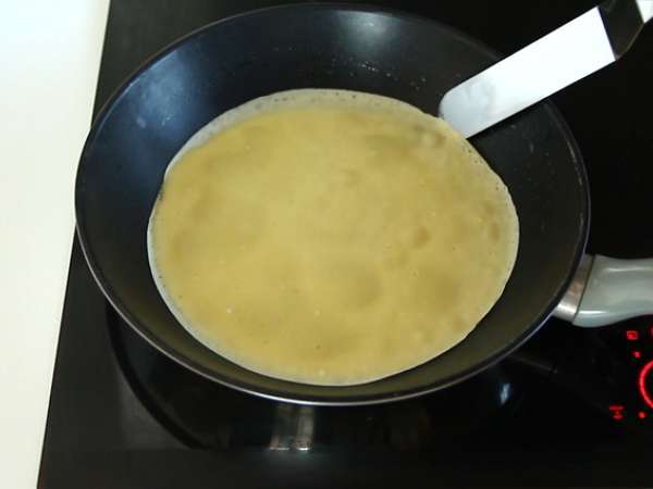 Adonan pancake pastis - Persiapan langkah 4