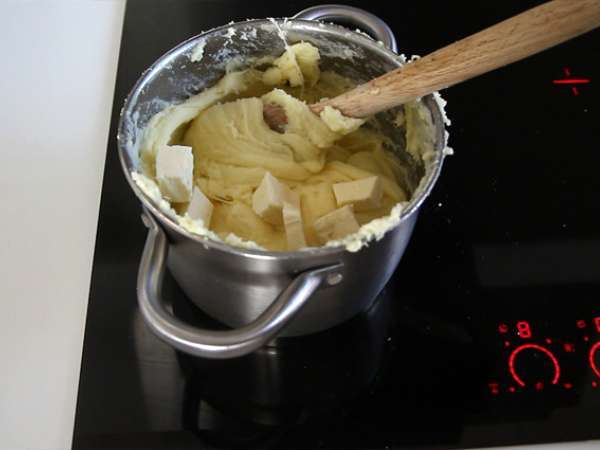 Sosis aligot - Persiapan langkah 4