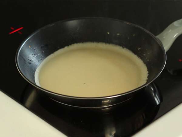 Adonan pancake dengan bir - Persiapan langkah 3