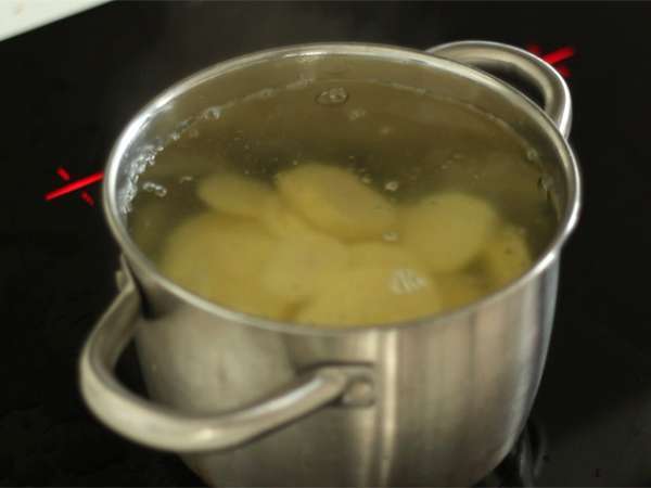 Raclette gratin - Persiapan langkah 1