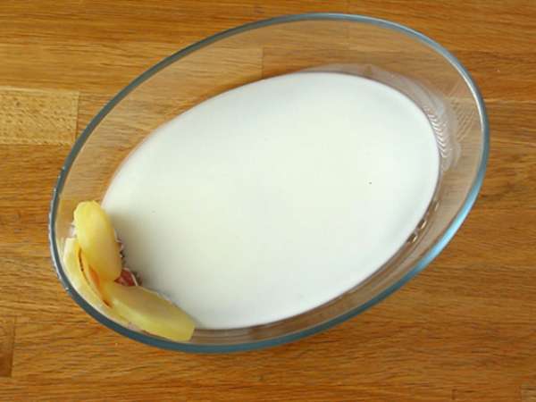 Raclette gratin - Persiapan langkah 3