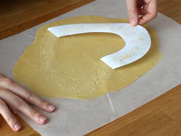 Kue hati au Kinder - Kue hati Kinder untuk Hari Valentine - Persiapan langkah 4