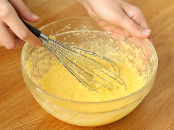 Kue lemon yang mudah - Persiapan langkah 1