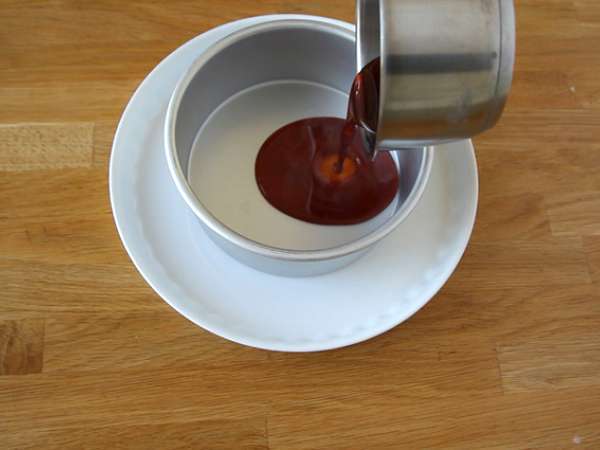 Puding apel dan karamel dengan croissant - Persiapan langkah 6