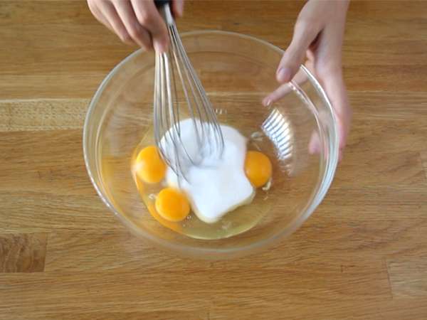 Brownies tanpa mentega - Persiapan langkah 1