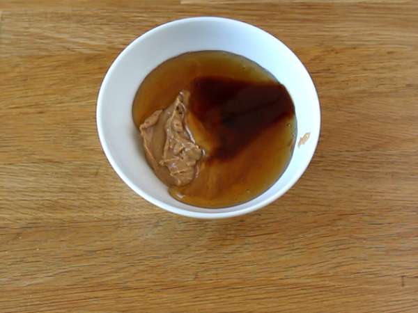 Sereal sereal beras kembung dengan kacang tanah - Persiapan langkah 4