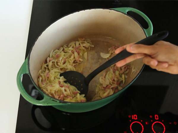 Coq au vin - Persiapan langkah 1