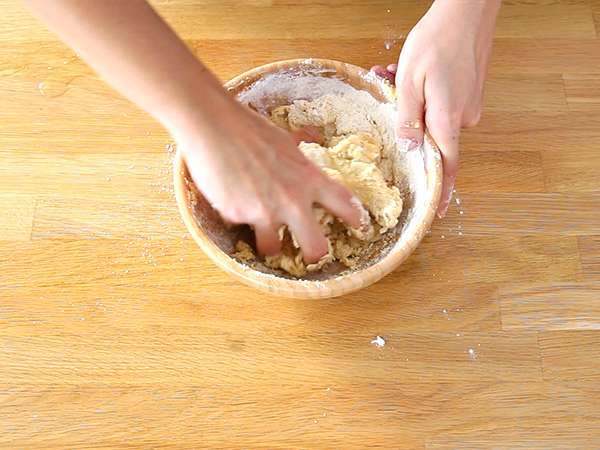 Kue apel dan almond (Tarte normande) - Persiapan langkah 3