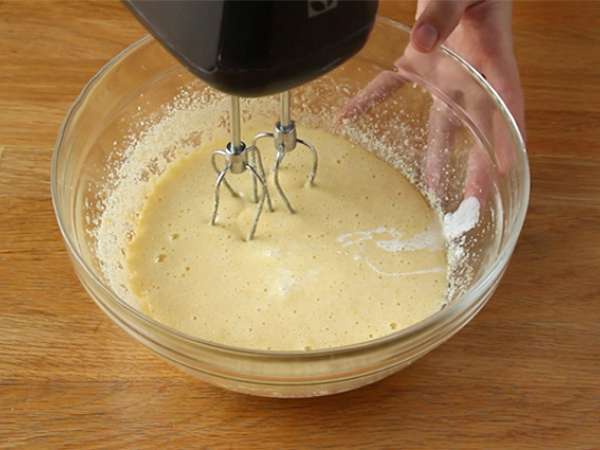 Kue apel dan almond (Tarte normande) - Persiapan langkah 6