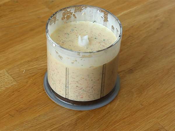 Salmon segar dan terrine salmon asap - Persiapan langkah 1