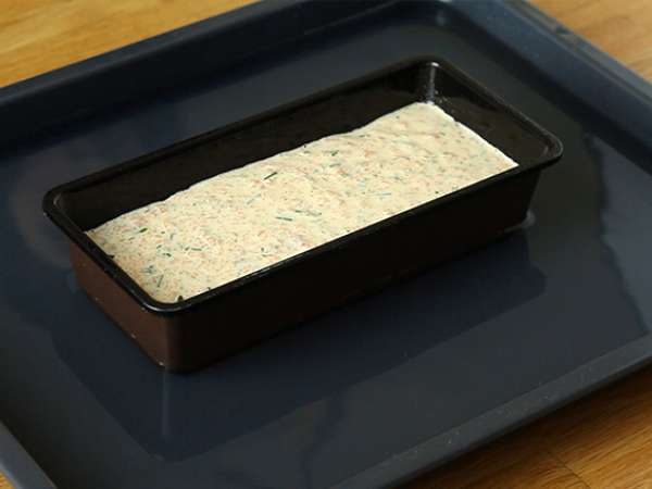 Salmon segar dan terrine salmon asap - Persiapan langkah 3