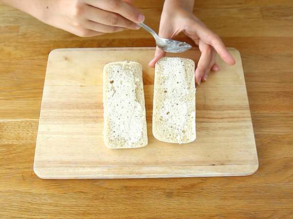 Raclette Panini - Persiapan langkah 2