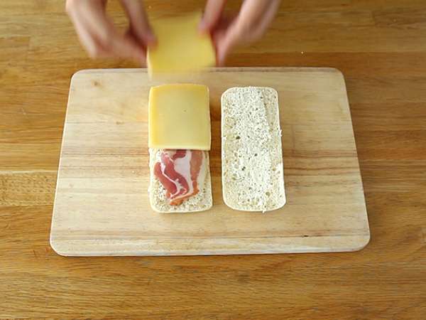 Raclette Panini - Persiapan langkah 3