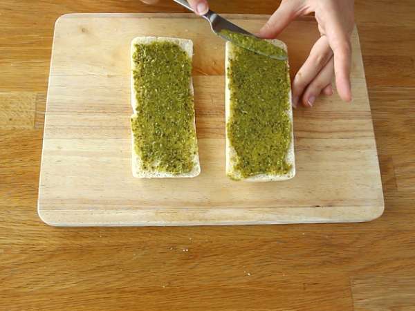 Panini bergaya Italia - Persiapan langkah 2