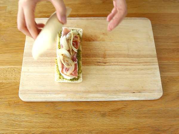 Panini bergaya Italia - Persiapan langkah 5