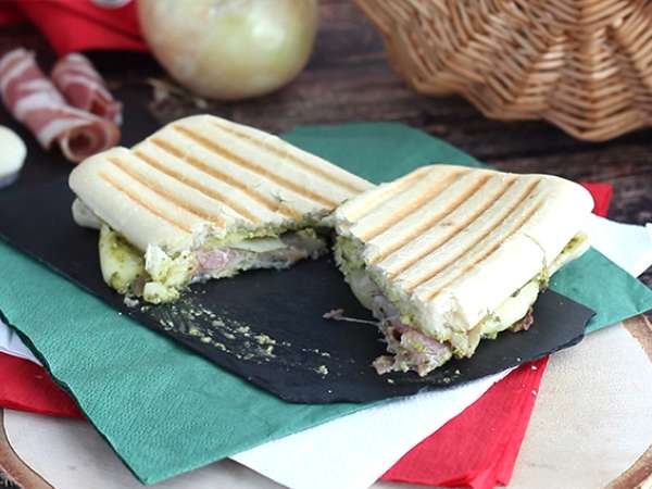 Panini bergaya Italia - Persiapan langkah 6