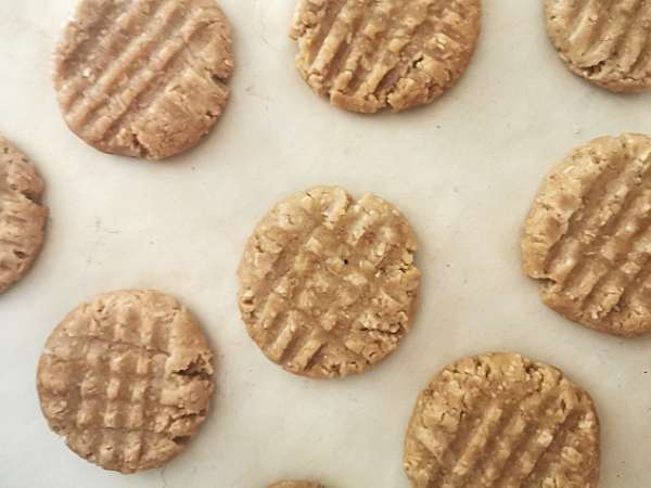 Biskuit selai kacang - tanpa tambahan gula - Persiapan langkah 4