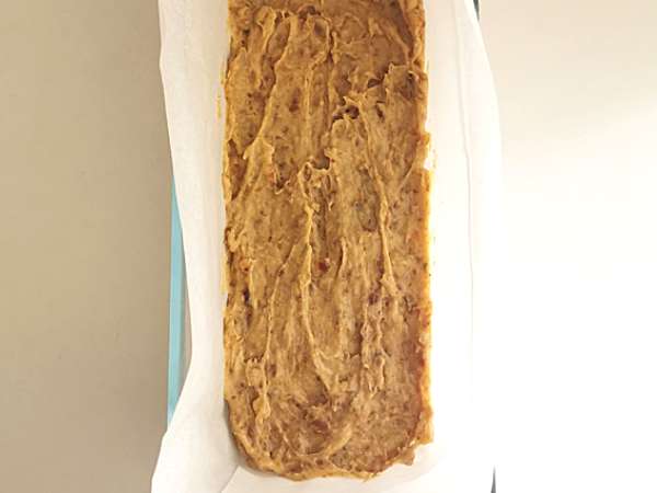 Snickers bar buatan sendiri yang vegan dan bebas gluten - Persiapan langkah 5