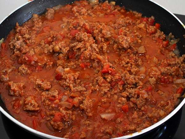 Sloppy Joes Burger - Persiapan langkah 4