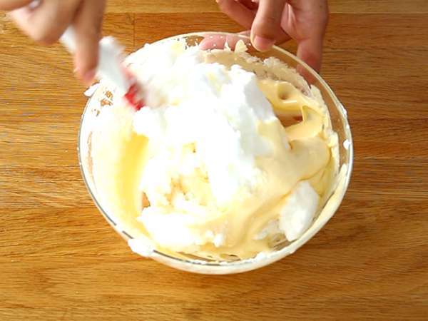 Verrines tiramisu stroberi dingin - Persiapan langkah 2