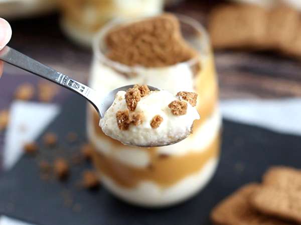 Tiramisu dengan spekulan dan karamel mentega asin - Persiapan langkah 6