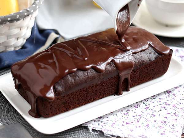 Kue bolu mayones dan cokelat - Persiapan langkah 5