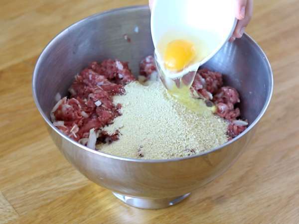 Bakso Ikea dengan saus putih - Persiapan langkah 1