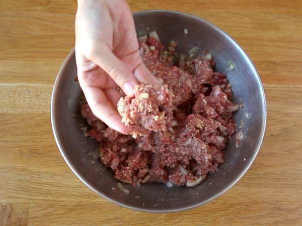 Bakso Ikea dengan saus putih - Persiapan langkah 2