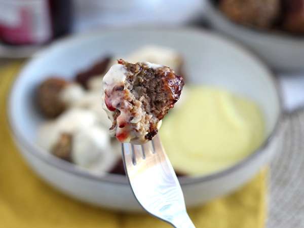 Bakso Ikea dengan saus putih - Persiapan langkah 7