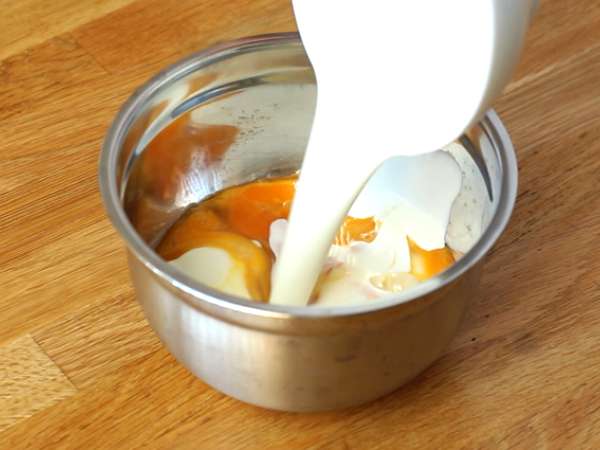 Quiche wortel musim semi - Persiapan langkah 1