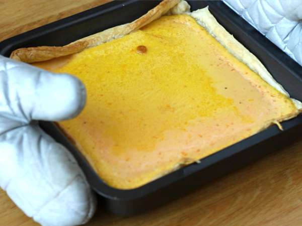 Quiche wortel musim semi - Persiapan langkah 4