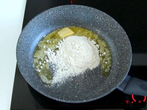 Saus putih dari ikea - Persiapan langkah 1